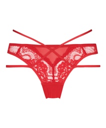 Slip brésilien Amala - Rouge, Rouge, coloris