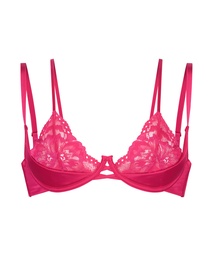 Ellie Half-Padded Cup Underwired Bra - Pink, Rose, coloris