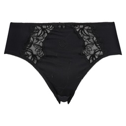 Slip taille haute Diva - Noir, Noir, coloris