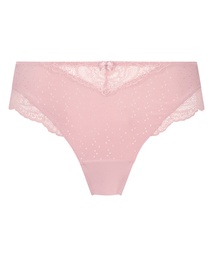 Slip taille haute Sophie - Rose