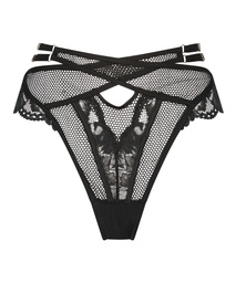 Pleasure High Thong - Black, Noir, coloris