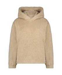 Snuggle Hoodie Fleece - Beige, Beige, coloris