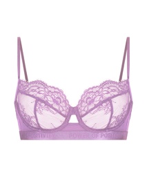 Honey Non-Padded Underwired Bra - Purple, Violet, coloris