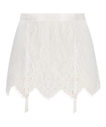 Lace Skirt - White, Blanc, coloris