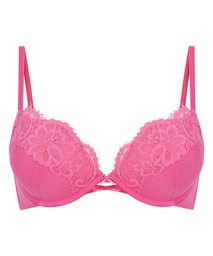 Soutien-gorge à armatures maximiseur préformé Harmony - Rose