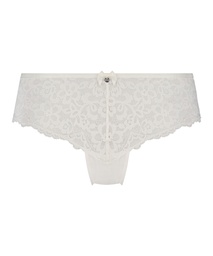 Slip brésilien Marine - Blanc
