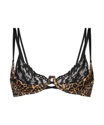Ellie Half-Padded Cup Underwired Bra - Black, Noir, coloris