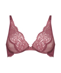 Bliss non-padded underwired bra - Purple, Violet, coloris