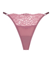 Bliss High Leg Thong - Purple, Violet, coloris