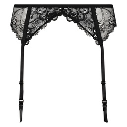 Porte-jarretelles - Noir, Noir, coloris