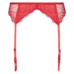 Porte-jarretelles - Rouge, Rouge, coloris