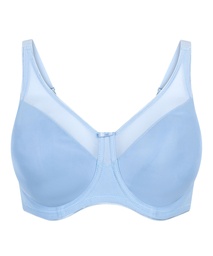 Soutien-gorge à armatures non-préformé minimiseur Nina - Bleu, Bleu, coloris