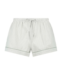 Cotton shorts - Green, Vert, coloris