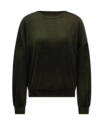 Top Velours - Vert, Vert, coloris