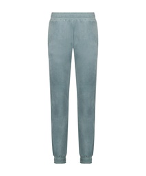 Velour Jogging Bottoms - Blue, Bleu, coloris