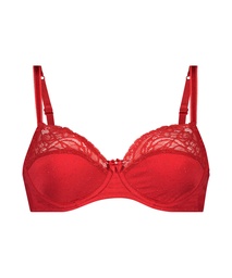 Soutien-gorge à armatures non-préformé Sophie - Rouge, Rouge, coloris