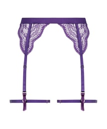 Porte-jarretelles Isabelle - Violet, Violet, coloris