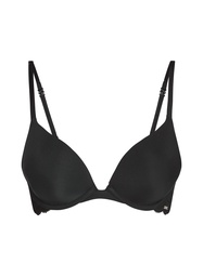 Soutien-gorge à armatures préformé push-up Angie - Noir