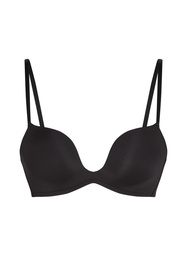 Soutien-gorge à armatures préformé push-up Deep-V - Noir, Noir, coloris