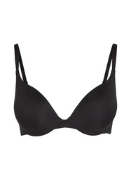 Soutien-gorge à armatures préformé push-up Smooth - Noir