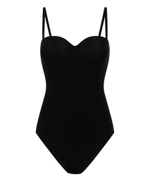 Body lisse et rembourré - Noir, Noir, coloris