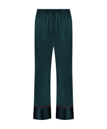Satin Trousers - Pink, Rose, coloris