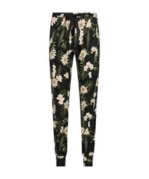 Pantalon de pyjama Jersey - Noir, Noir, coloris