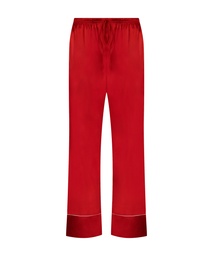 Pantalon Satin - Rouge, Rouge, coloris