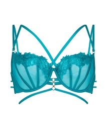 Soutien-gorge à armatures non-préformé Eros - Bleu, Bleu, coloris
