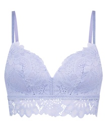 Soutien-gorge préformé sans armatures longline Shiloh - Violet
