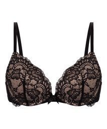 Soutien-gorge push-up à armatures préformé Teddy - Noir, Noir, coloris