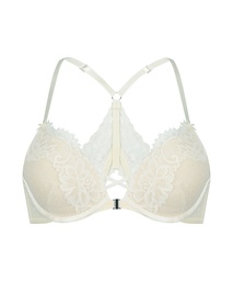 Soutien-gorge push-up rembourré Harmony - Blanc