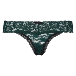Ultra low v thong - Green, Vert, coloris