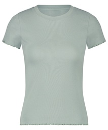 Chemise à manches courtes en coton - Vert, Vert, coloris
