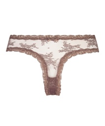 V-shape bras floral - Peppercorn, Noir, coloris