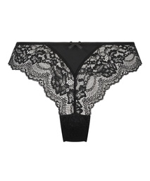 Slip brésilien Dora - Noir, Noir, coloris