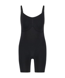 Body Slimmer sans couture mise en forme pour les cuisses - Noir, Noir, coloris