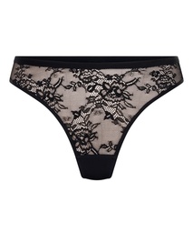String Lea - Noir, Noir, coloris