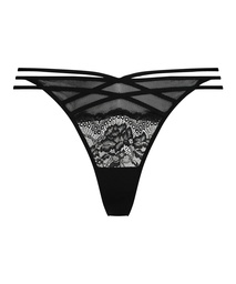 String Livia - Noir, Noir, coloris