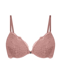 Soutien-gorge à armatures préformé push-up Marine - Rose, Rose, coloris