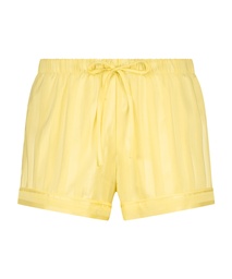 Short de pyjama Satin - Jaune, Jaune, coloris