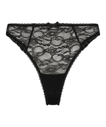 Slip brésilien Riley - Noir, Noir, coloris