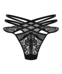 String Janine - Noir, Noir, coloris