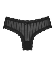 V-shape stripe brazilian r - Caviar, Noir, coloris