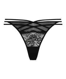 String Livia - Noir, Noir, coloris