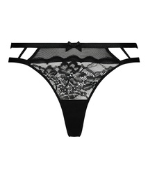 String Nika - Noir, Noir, coloris