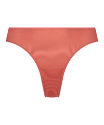 Slip brésilien invisible Stripe mesh - Rouge, Rouge, coloris