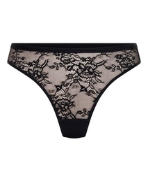 String Lea - Noir, Noir, coloris