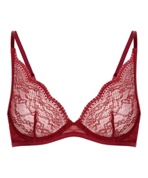 Soutien-gorge à armatures non-préformé Isabelle - Rouge, Rouge, coloris