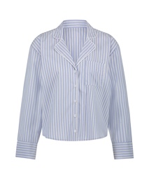 Haut de pyjama en Coton - Bleu, Bleu, coloris